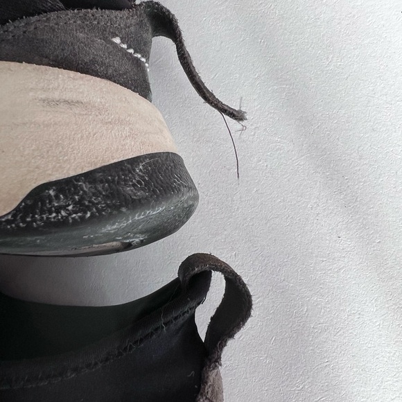 MM6 Black Bow Tie Chunky Neoprene Sneakers 7/37 - Picture 14 of 16